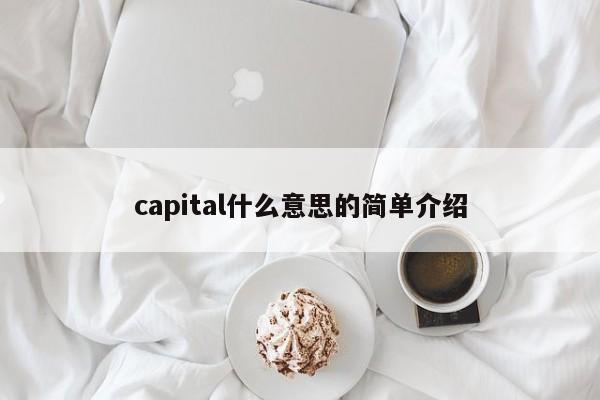 capital什么意思的简单介绍